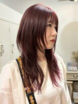 ロッカ(ROCCA)&nbsp;くびれレイヤーボルドーデザインカラー