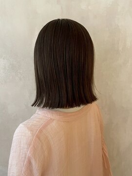 髪質改善/顔周りレイヤーカット/グレージュ[千葉/千葉駅]