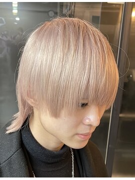 MEN’S HAIR/サーフカール/刈り上げセンターパート/千葉駅