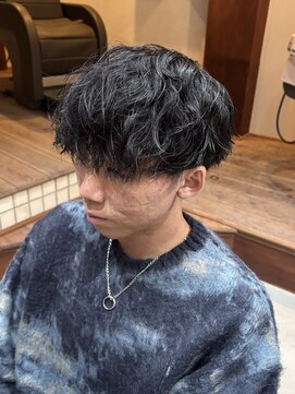 波巻きスパイラルパーマ