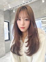 リノ 吉祥寺(Lino kichijoji)&nbsp;ハッシュカットシャギーレイヤーロングヘア韓国吉祥寺