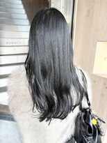 アヴァンス 天王寺店(AVANCE.)&nbsp;ブルーブラック×透明感カラー