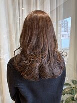 アミリアバイザザ(amiliea by ZA/ZA)&nbsp;ナチュラルな白髪ぼかしハイライトカラー