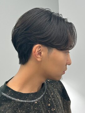 エルマーク 松山(L-MARK) マッシュヘア/フェザーパーマ/メンズヘア/men's