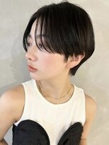 パーク(PARK)&nbsp;【PARK】ハンサムショート×グレージュブラック