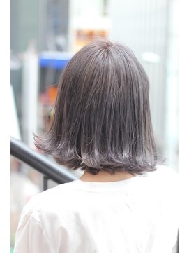シックス バイ インク 渋谷(SIX by INK.) ダークブルー/デジタルパーマ/ワンホンレイヤー[渋谷]