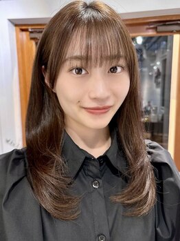カレンアンドエクラート 大宮(KAREN&ECLART)の写真/憧れのサラ艶髪へ導く♪髪質改善縮毛矯正とあなただけのトリートメントで理想のミディアム・ロングヘアを!