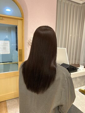 メルク ユニ(merc.uni) ココアベージュ髪質改善11.19