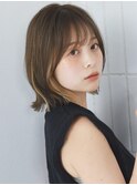 シアーベージュ外ハネボブ