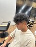 「U24学生メンズ限定」 カット+パーマ+炭酸ケア