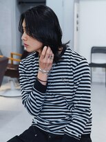 アンサー 原宿(ANSWER)&nbsp;メンズ髪質改善縮毛矯正センターパート地毛風ストレート癖毛