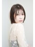 【 人気NO2!】高発色カラー + 保湿トリートメント ¥10000