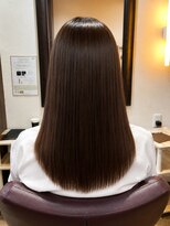 テュセ ヘアー 京都(Tu sais hair kyoto)&nbsp;乾かすだけでまとまる地毛風セミロング縮毛矯正