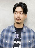 恵比寿/men's/ナチュラルセンターパート/ニュアンスパーマ