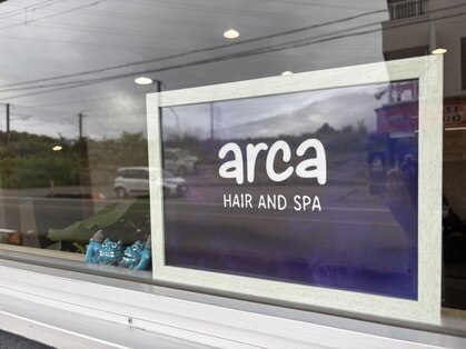 arca HAIR AND SPAの写真