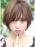 『髪ダメージ少なめ』カット+リタッチカラー+クイックトリートメント　￥8300