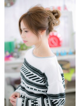 ミック 日暮里店(miq) 溢れる色香**抜け感アレンジa