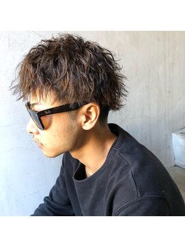 アイリーヘアデザイン(IRIE HAIR DESIGN) 【IRIE HAIR赤坂】ツイストスパイラルミックスパーマ×フェード