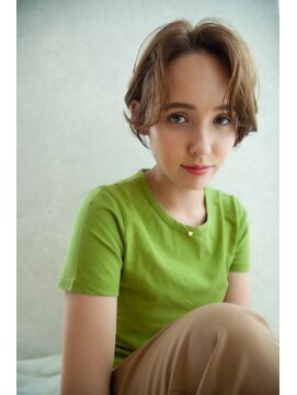 シエナ 渋谷(Siena) siena ハンサムショート×ヌーディーベージュ