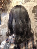 マギーヘア(magiy hair) [meyou]N.カラー　ネイビーグレージュ