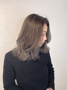 アンダーバーホワイト 大阪上本町店(_WHITE) 上本町ハイライトグラデーションカラー