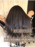 マーメイドアッシュ×こなれヘア
