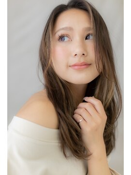 カバーヘア ブリス 川口(COVER HAIR bliss) □フェイスフレーミングくせ毛風ロング206-2★川口20代30代40代