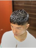濡れパンクロップ 新橋 日比谷 理容室