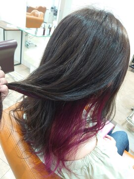 カルマ(KARMA) アッシュブラウン＋ピンクインナーカラー