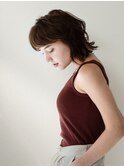 小顔外はねボブ
