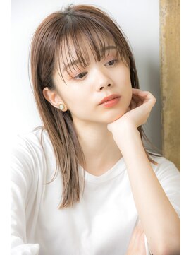 リュンヌ 門前仲町(lune) ミストバング シークレットハイライト くびれヘア【LINONA】