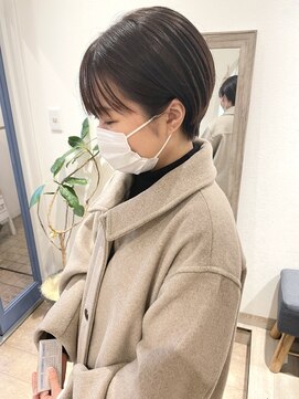 メルト 吉祥寺(melt) 大人かわいい小顔丸みショートマッシュ耳かけ前下がり20代30代