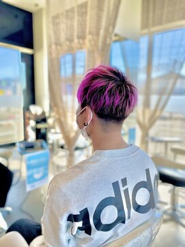 ヘアーメイクアンドネイル ヴォーグ(Hair Make＆Nail VOGUE) ピンク×シャドールーツ