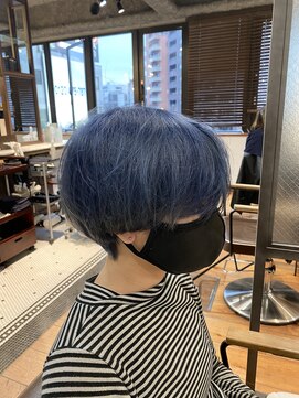 リバレッジ 広尾(Leverage) ネイビーブルー【広尾/恵比寿】担当：柴崎 麻緒