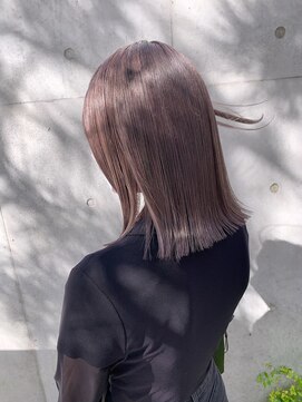 ヴェイン 渋谷(vain) 艶髪かきあげセミディスタイル