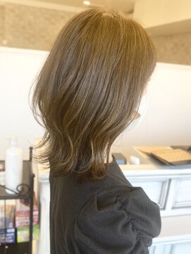 ヴィアスヘアー(vias hair) シフォンオリーブ