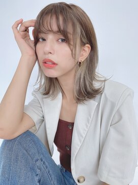 ルービック 枚方(Rubik's) セクションカラー/イヤリングカラー/外ハネボブ
