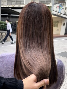 グレース バイ ポルテ(grace by PORTE) 大人ブラウン×艶ロング