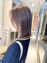 ヘアサロンガリカアオヤマ(hair salon Gallica aoyama)&nbsp;【坂本拓麻】大人かわいいミディアムボブ/ばっさりイメチェン
