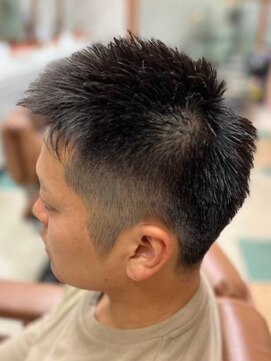 アポロカットステージ 相模大野店 アップバング/ツーブロックマッシュ<理容室>[メンズ/相模大野]