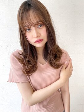 オーロ 西大寺店(ORO) ヌーディーカラーの愛されヘア