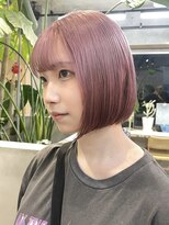 サンクプロジェクト(cinq PROJECT)&nbsp;ダブルカラーピンクベージュインナーカラーローライトオージュア