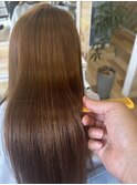 髪質改善シルキーストレート