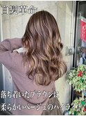 #ハイライト#バレイヤージュ#白髪ぼかし#高知