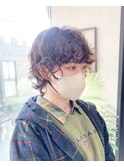 10代20代30代マレットヘアプードルパーマ