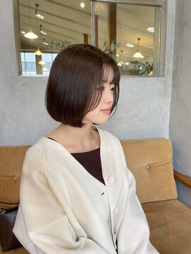 ヘアーミュゼ 井田店(Hair Musee) 大人ボブうるツヤストレート量感調節大人かわいい小顔20代30代
