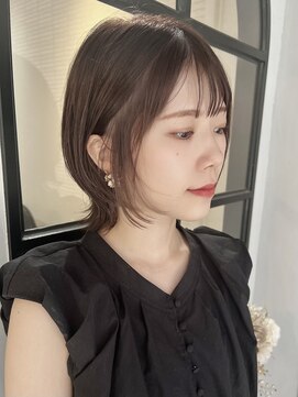 ノウル 中野(NoWL) 【NoWL】大人可愛いショート/くびれレイヤー/外ハネ/ボブウルフ