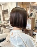 芋っぽくならないボブ