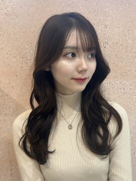 ルームバイシー 新宿(Loom. by Sea) ワンレンカット×レイヤー