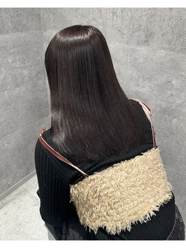 ルイス(L'wis) ブリーチなし「透けるブラウン」ラベンダー系【L'wis乙津】